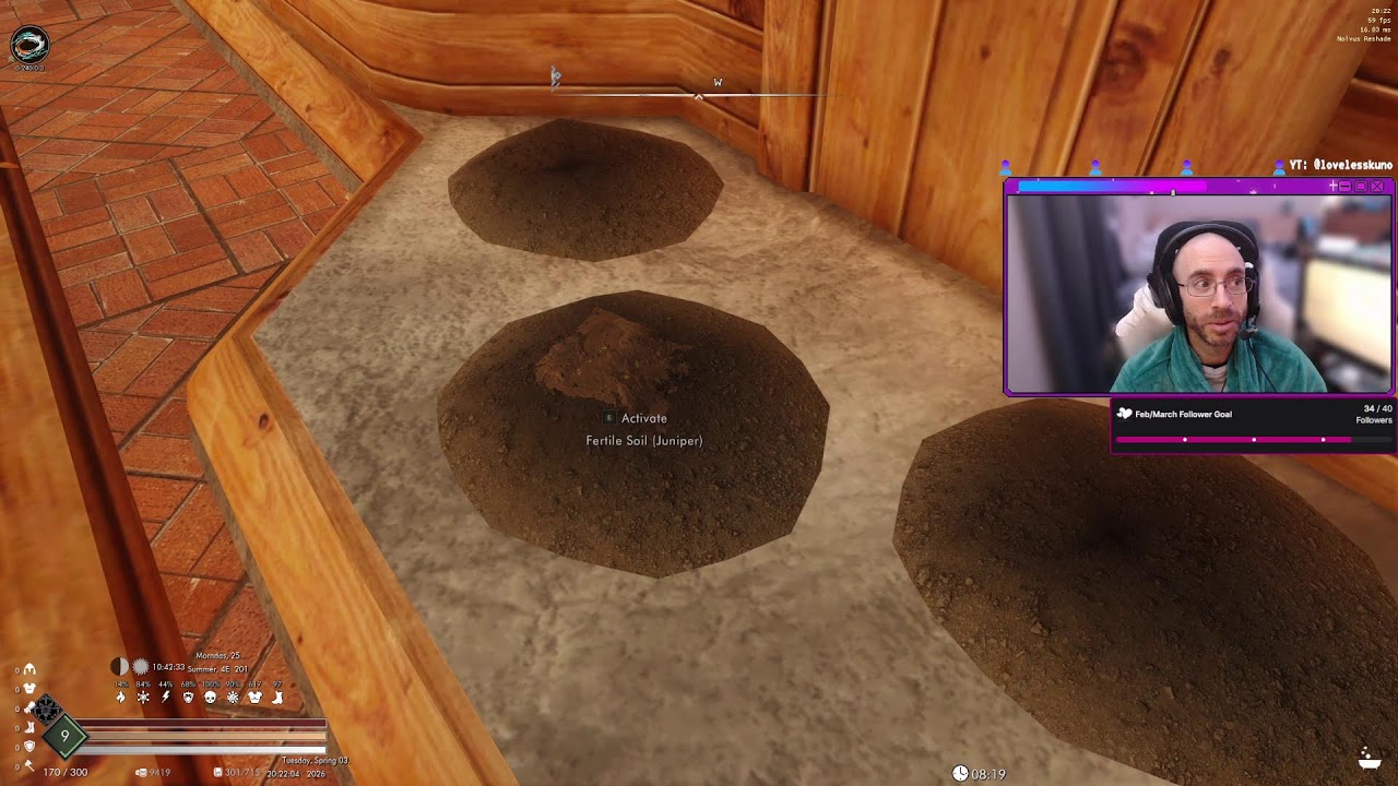 Chill Skyrim stream w/ Nolvus mod