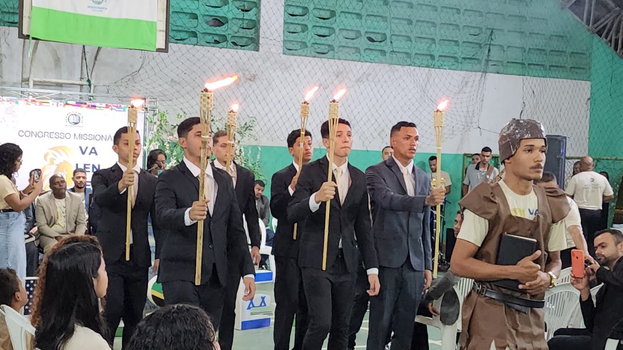 Entrada do Congresso de Missões - Valentes de Davi 2024 (Abertura) - Ass.Deus Missionária Ipojuca PE