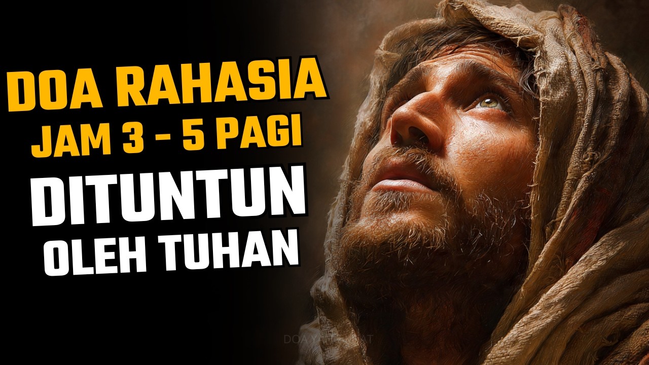 DOA RAHASIA JAM TIGA SAMPAI LIMA PAGI BIARLAH KUASAMU MENUNTUN SEPANJANG HARIKU