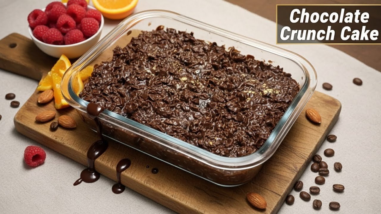 Ultimate Decadent Chocolate Crunch Cake | Rich & Crispy | The Plate