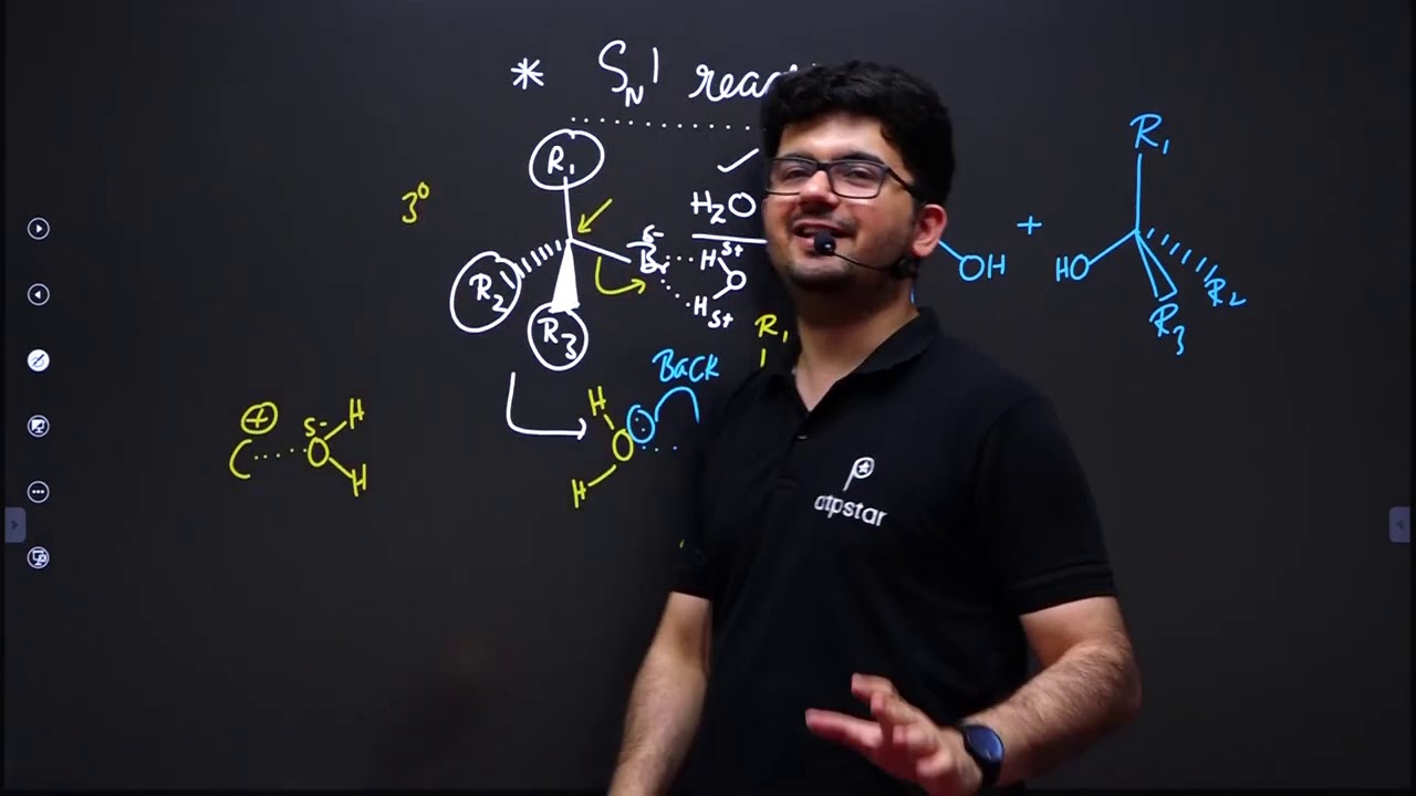 SN1 Reaction | Organic chemistry Mechanism | Master Lecture | JEE | Vineet Khatri NEET