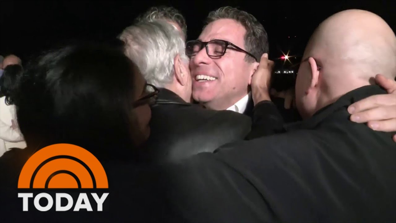 American prisoners freed from Iran return to the US