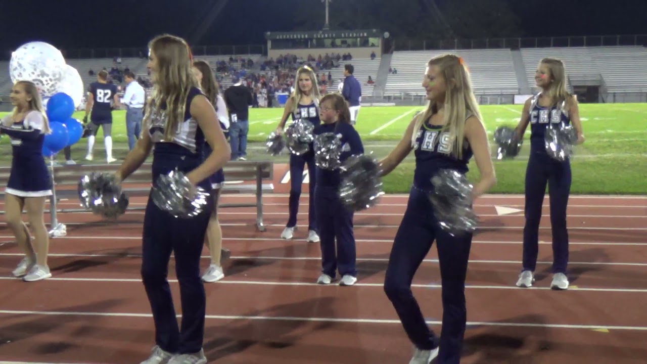 9/17/2021 - Poms at Columbine's Homecoming Game