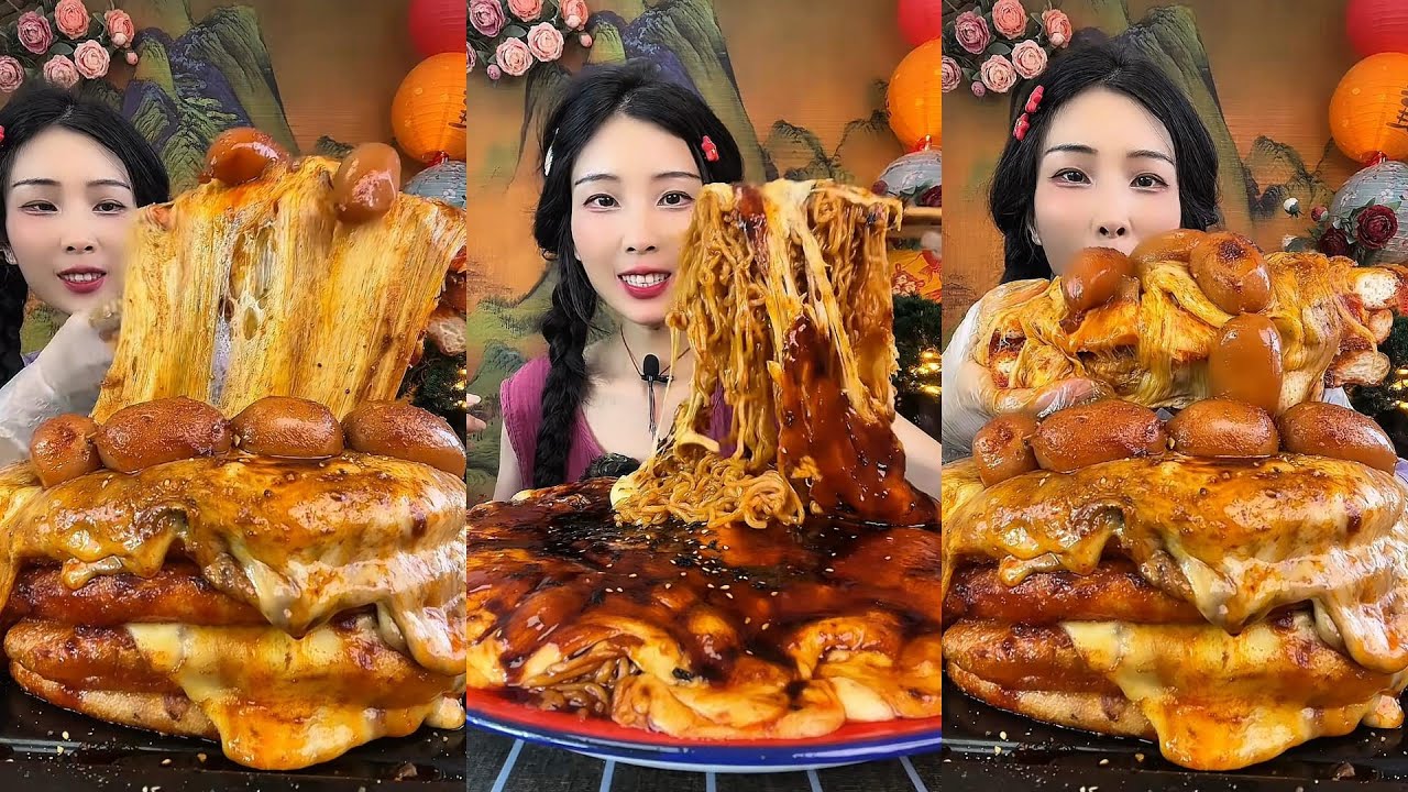 【ASMR】【MUKBANG】DELICIOUS DINING PROGRAM | HOMEMADE CHINESE FOOD | 食べる | 吃播 #咀嚼音