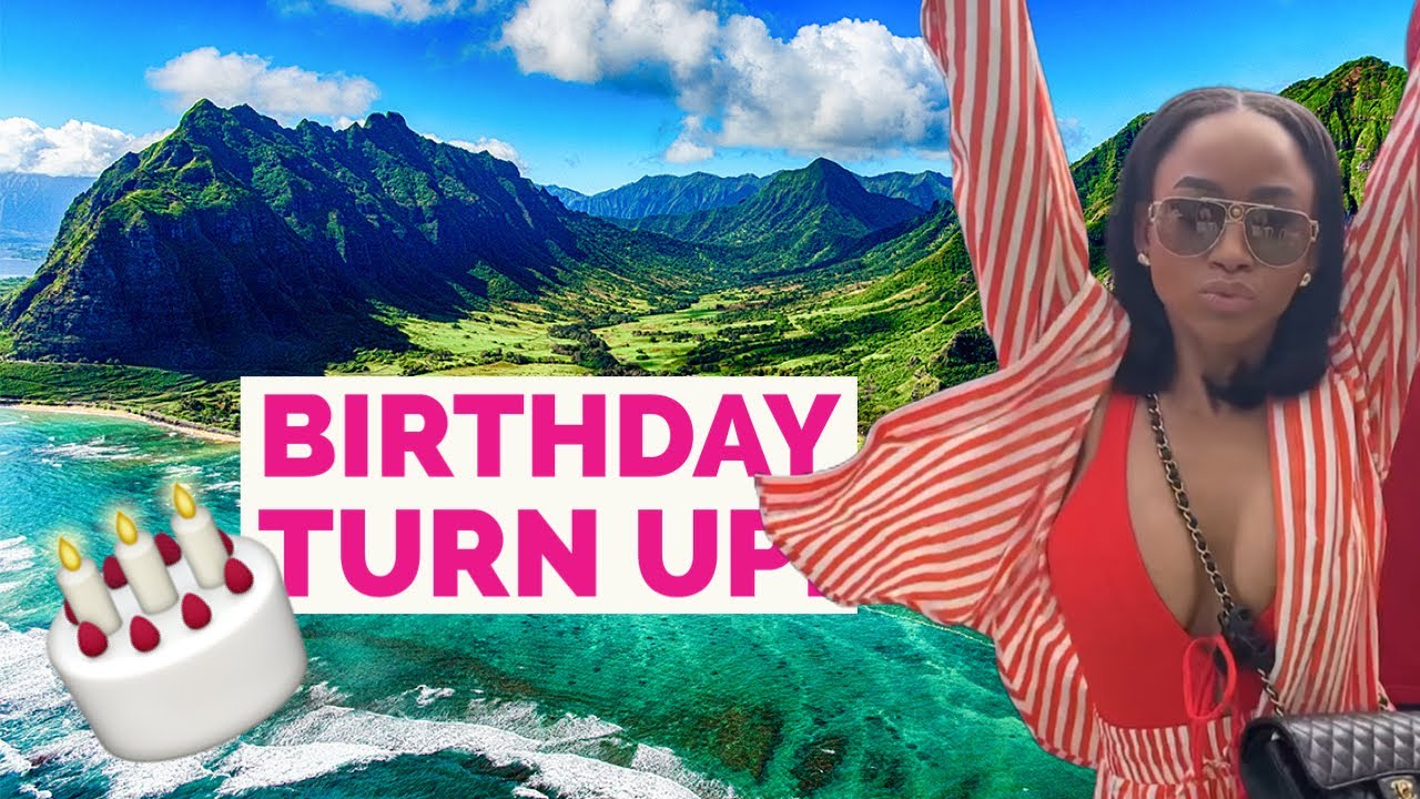 Nikki and the Gang in Hawaii for A Pre-Birthday Turn Up!