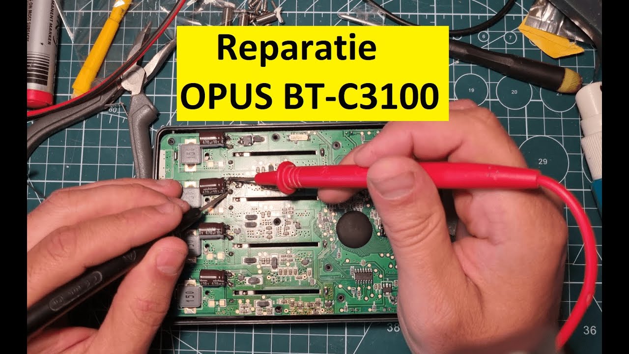Reparatie Opus BT-C3100, nu incarca un defect iar celalat incarca singur in lipsa celulei