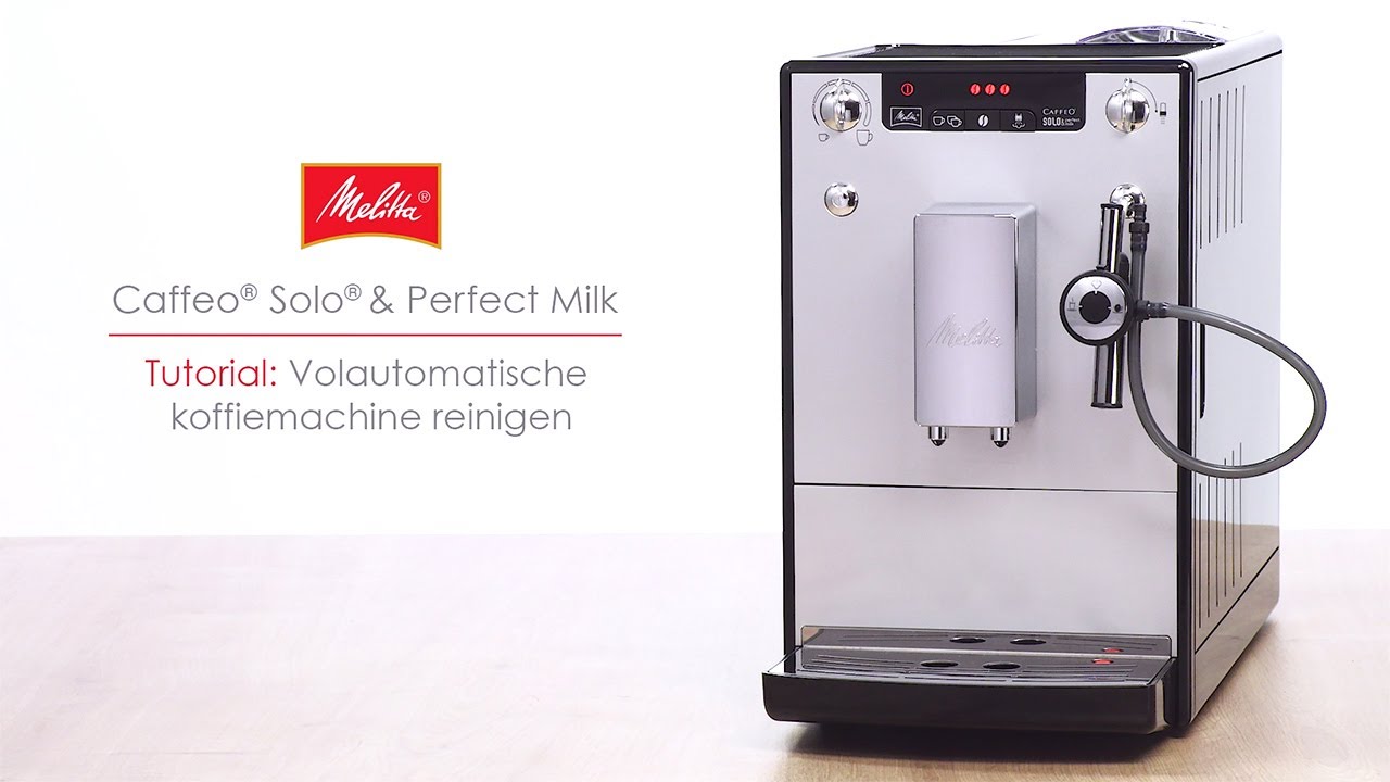 Caffeo® Solo® & Perfect Milk - Tutorial: Volautomatische koffiemachine reinigen