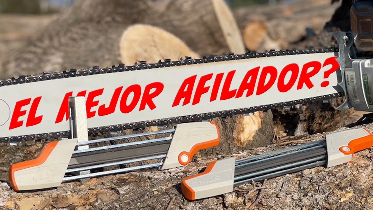 Afila FÁCIL y RÁPIDO con el PORTAILIMAS STIHL 2 en 1 - Guía Completa
