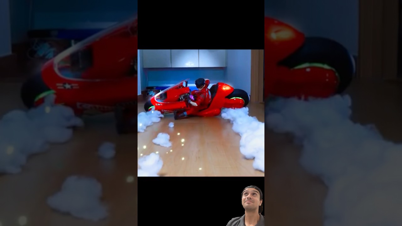 AKIRA: Kaneda e sua moto! Anima&ccedil;&atilde;o Stop Motion