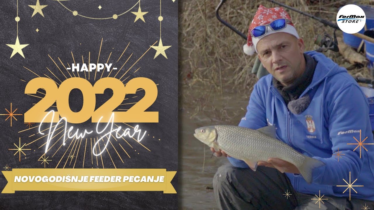 Novogodišnje feeder pecanje na Drini / UŽIVO SA VODE
