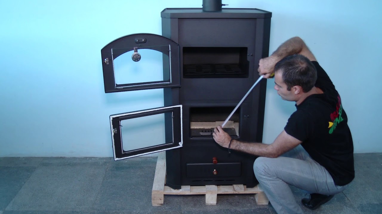 Presentation of Wood Stoves With Back Boiler with oven Prity FG W20