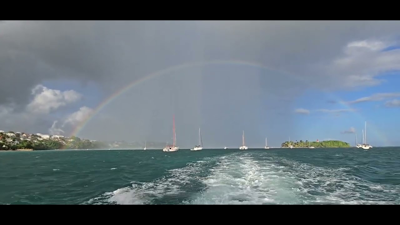 Arc-en-ciel ilet gosier 🌈🌧