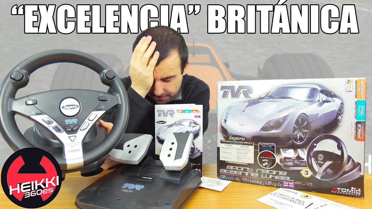 El volante oficial del TVR Sagaris me ha regalado una montaña rusa de emociones
