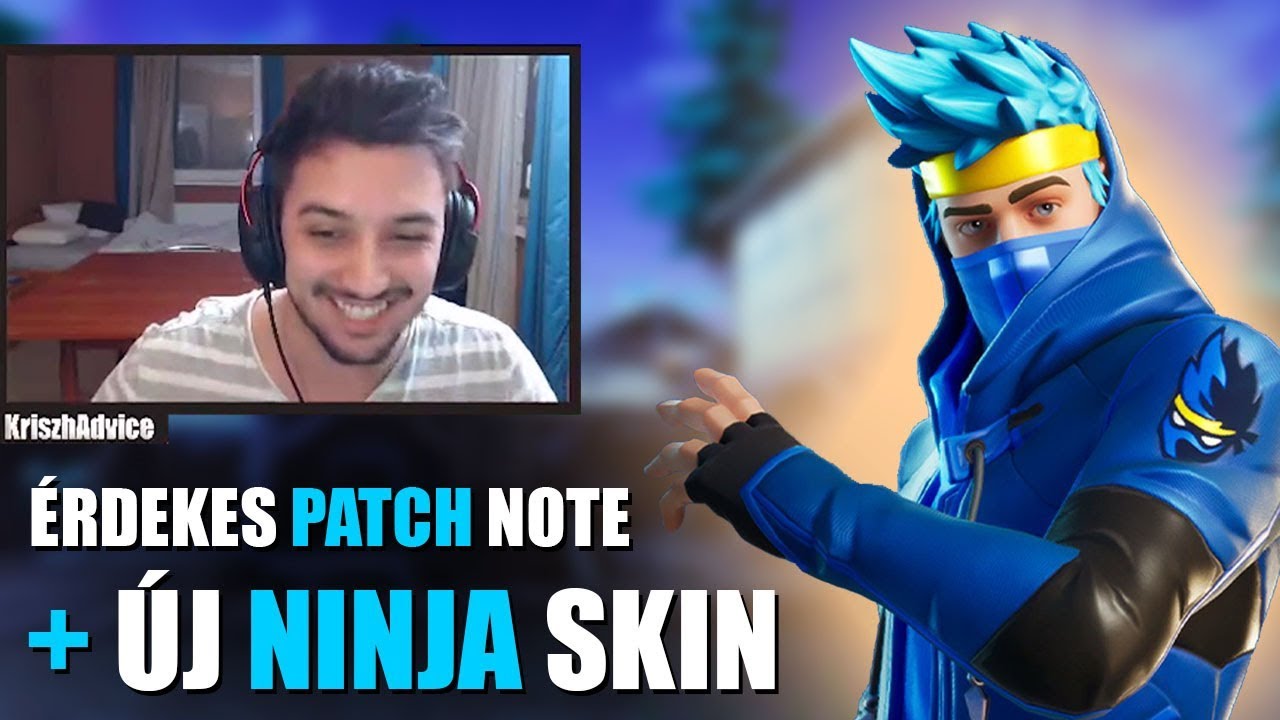 BEKERÜLT NINJA A JÁTÉKBA | Patch Note elemzés (Fortnite Battle Royale)