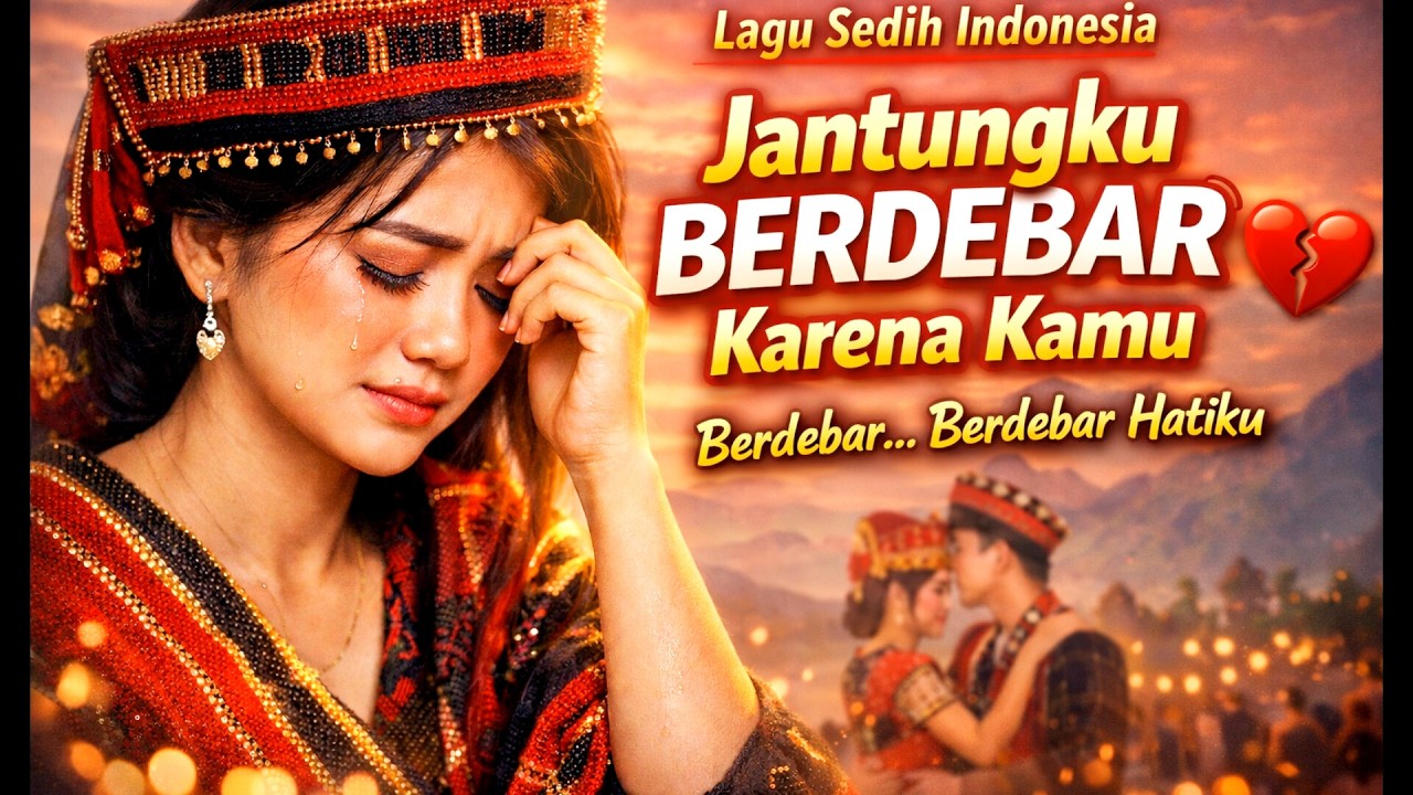 My Heart is Pounding... My Heart is Pounding 💔 The Most Touching Indonesian Sad Song