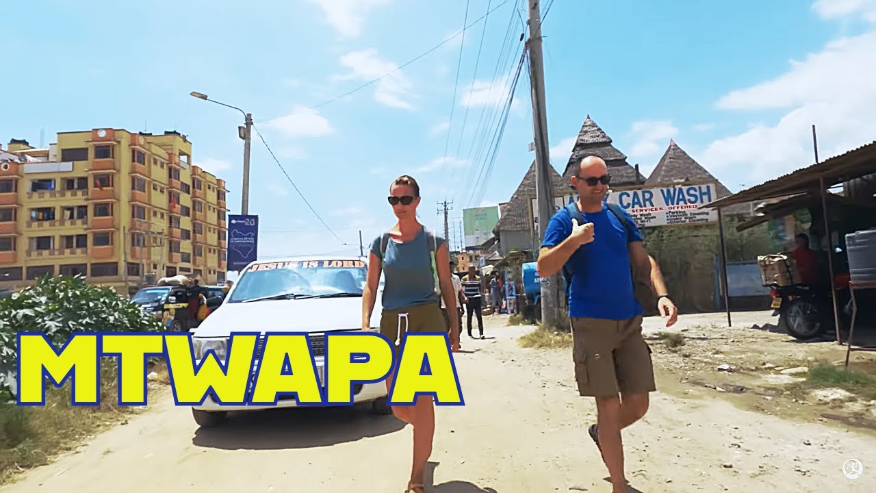 MTWAPA Mombasa 🇰🇪 | Real Kenya Coastal Life | 4K Walking Tour