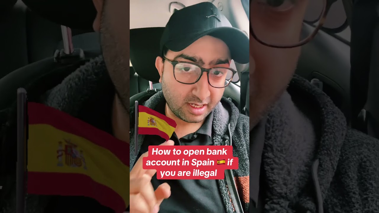 How to open bank account in Spain 🇪🇸 if you are illegal #spain #job