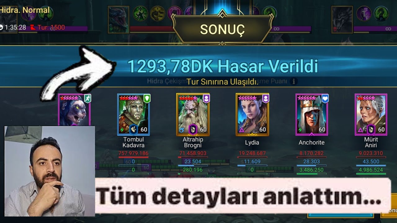 Takipçi Hesabında KALKAN TAKIMI YAPTIM | RAID: Shadow Legends Türkçe