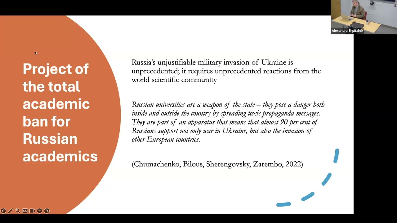 Russian Academics in Exile: Academic Freedom, Epistemic Justice, and War