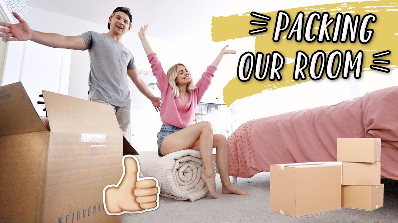 PACKING OUR BEDROOM! MOVING VLOGS!