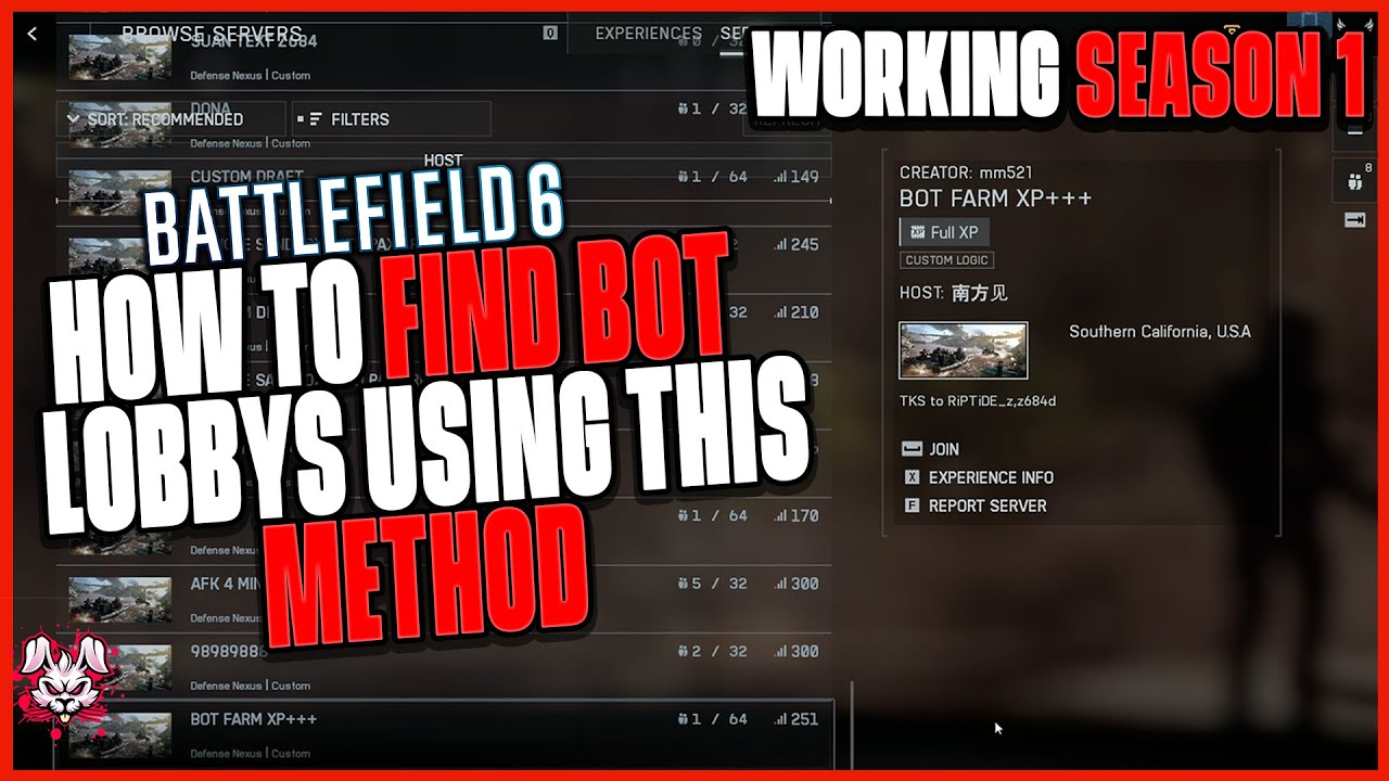 ОБНАРУЖЕНЫ ЛОББИ БОТОВ В BATTLEFIELD 6! КАК ЛЕГКО НАЙТИ КОДЫ