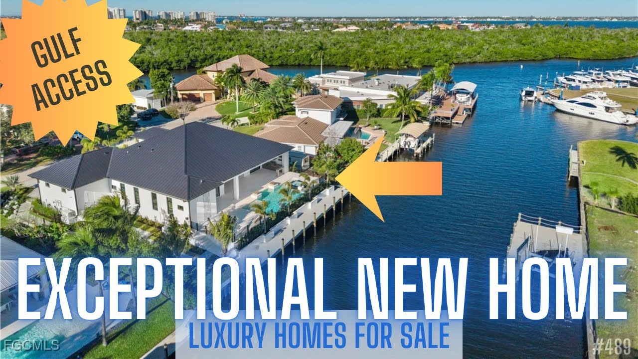 EXCEPTIONAL NEW LUXURY HOME | WATERFRONT HOME | POOL | Fort Myers | LUXURY HOMES For Sale in SWFL