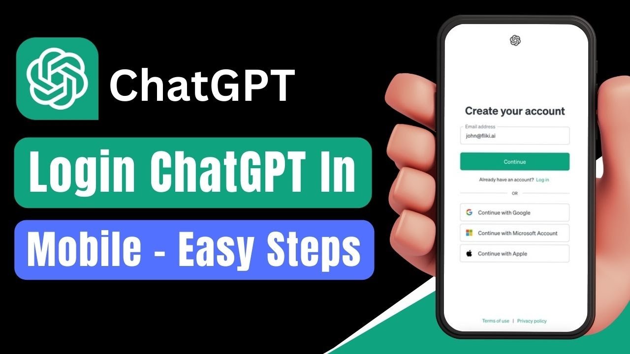 How to Login ChatGPT in Mobile !