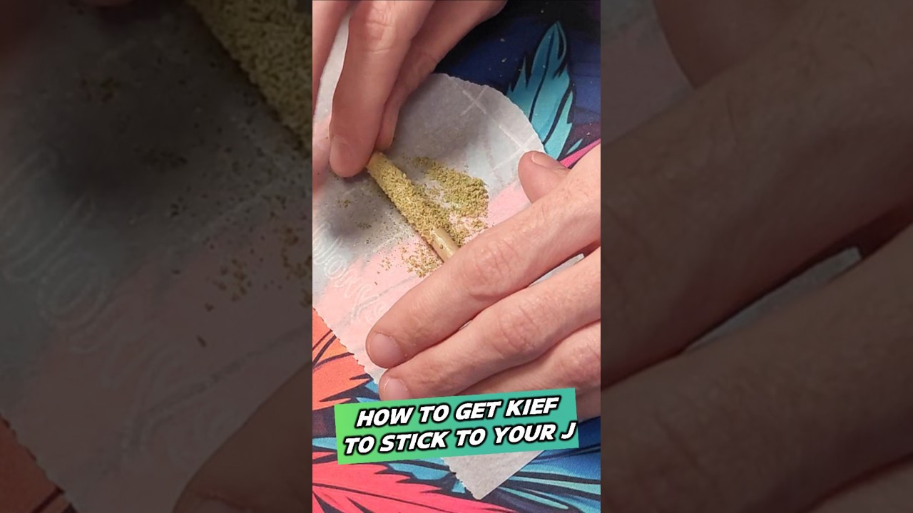 How To Get Kief To Stick To Your J!!