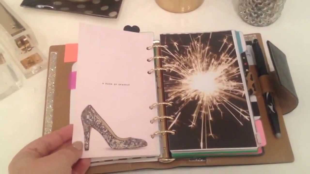 How I Stay Organized | Kate Spade Filofax Planner Setup