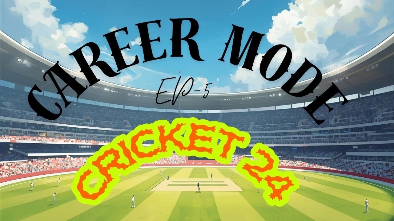 My First Fifty!| Career Mode-Ep-5|Cricket-24|