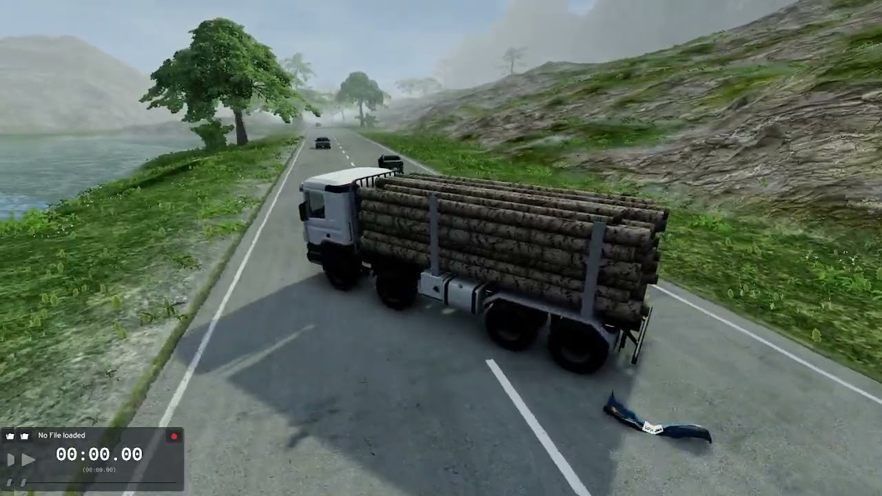Truck break rules #beamngdrive