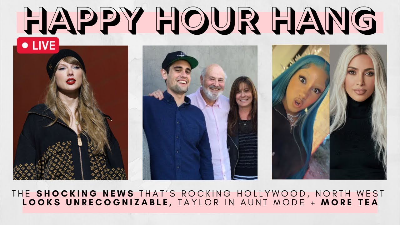 Rob Reiner’s son ARRESTED, North West  UNRECOGNIZABLE w/ Kim Kardashian, Taylor Swift TEA + MORE