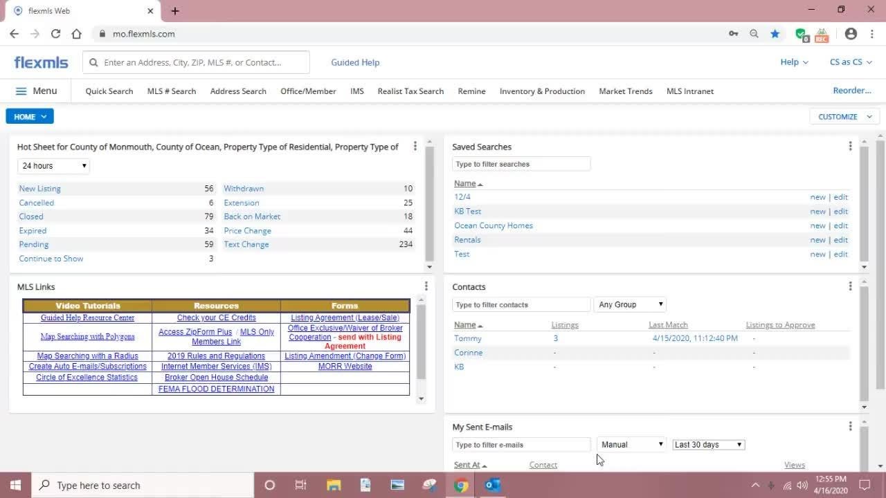How to access the MLS Intranet