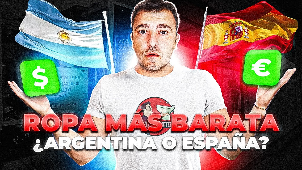 👀¿QUIEN PAGA MENOS? 💲Por esto NO llegas a FIN DE MES #españa #argentina #ropa