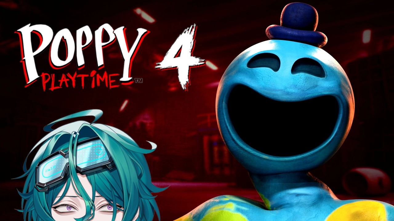 We're back in the Playtime factory... yay! 🙂【Poppy Playtime - Chapter 4】