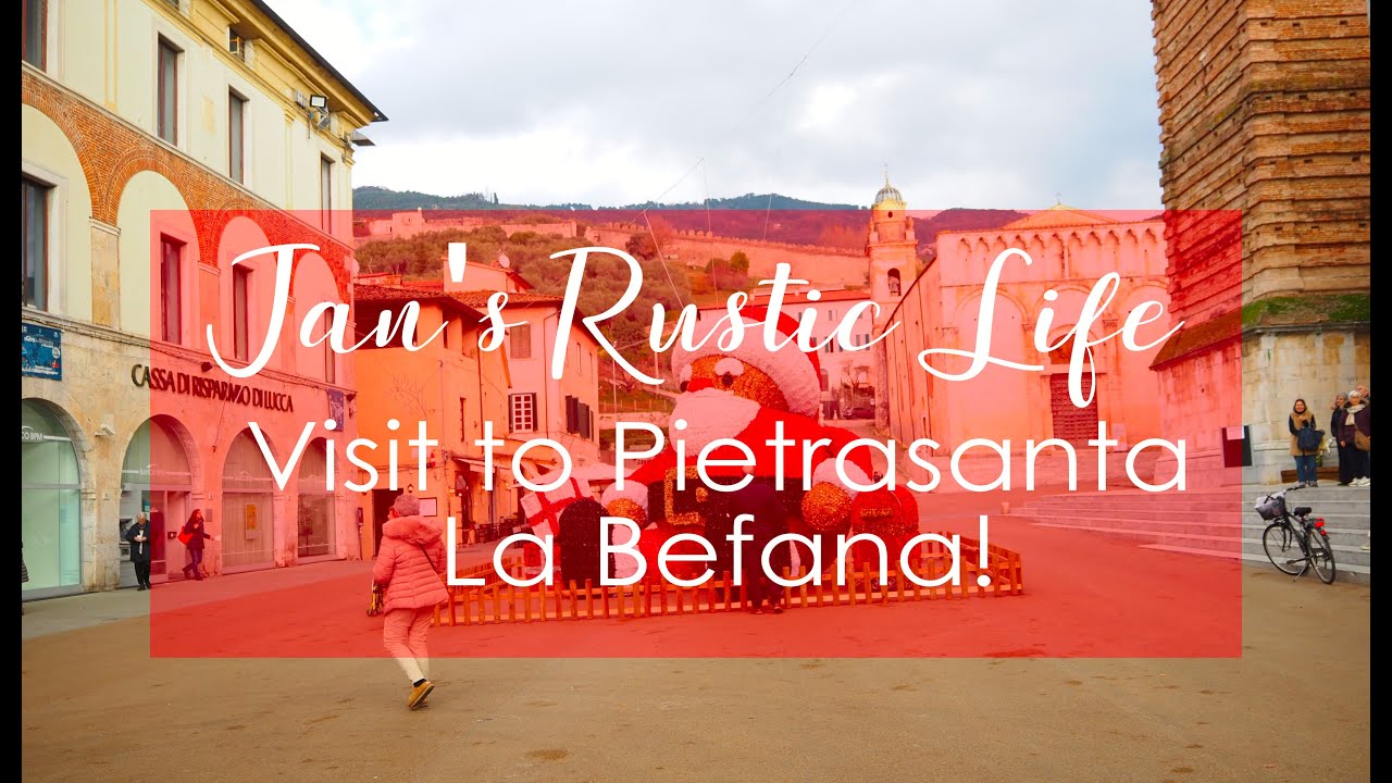Daily Life Vlog Jan's Rustic Life Visit To Pietrasanta Back In The Art Studio, Befana Celebrations