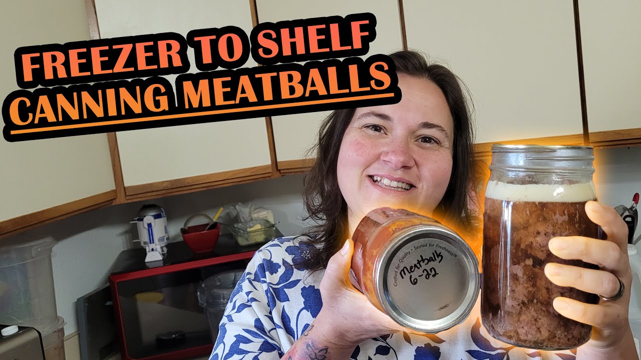 Canning 101 - Meatballs in Tomato Sauce and Beef Broth