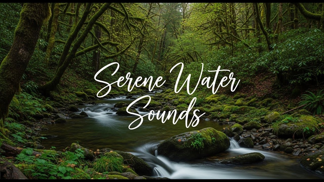 American Forest River Sounds 12 Hours for Deep Sleep and Stress Relief 🌲