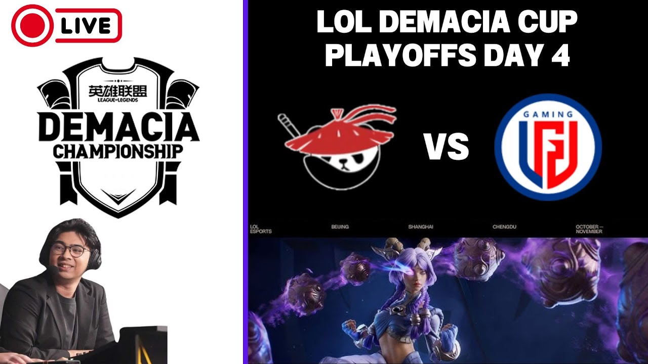 ดูแข่ง LoL Demacia Cup Playoffs Day 4 | AL vs LGD | Spon by Cabal | !tengu !donate !เติมเกม