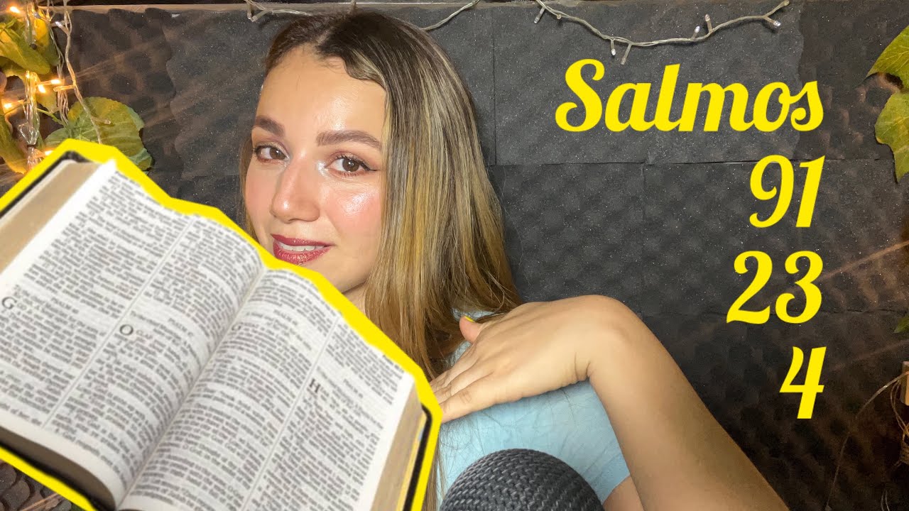 ASMR LECTURA BÍBLICA PARA DORMIR SEMI INAUDIBLE SUSURROS