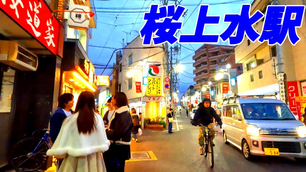 【4K60】桜上水駅周辺を散策！東京都世田谷区(Japan Walking around Sakurajōsui Station)