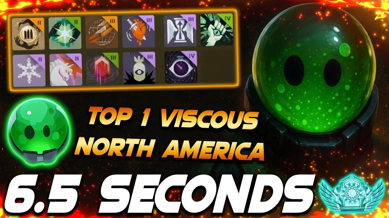 6.5 Seconds TOP 1 VISCOUS of NORTH AMERICA - Deadlock Pro Gameplay & Guides [Watch & Learn]