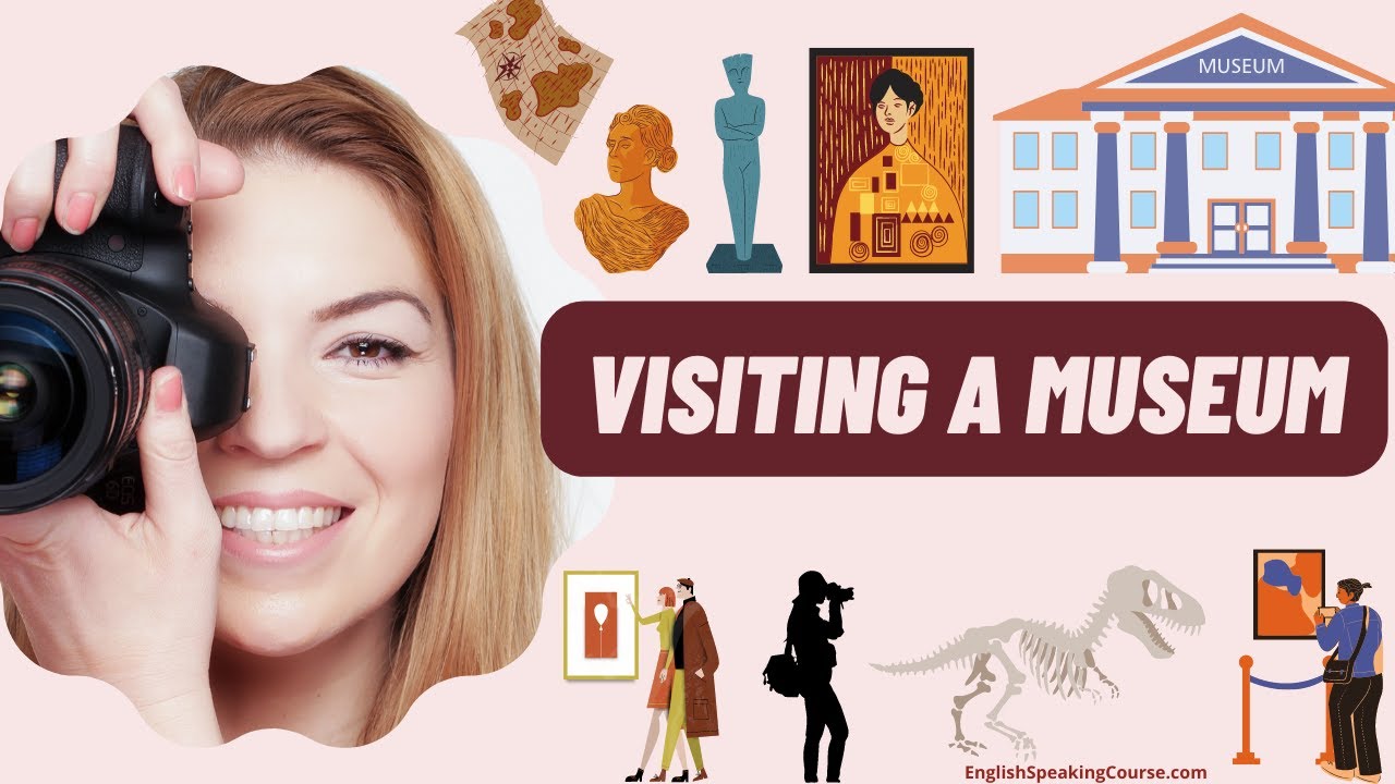 Visiting a Museum | At the Museum Conversation | English for Kids