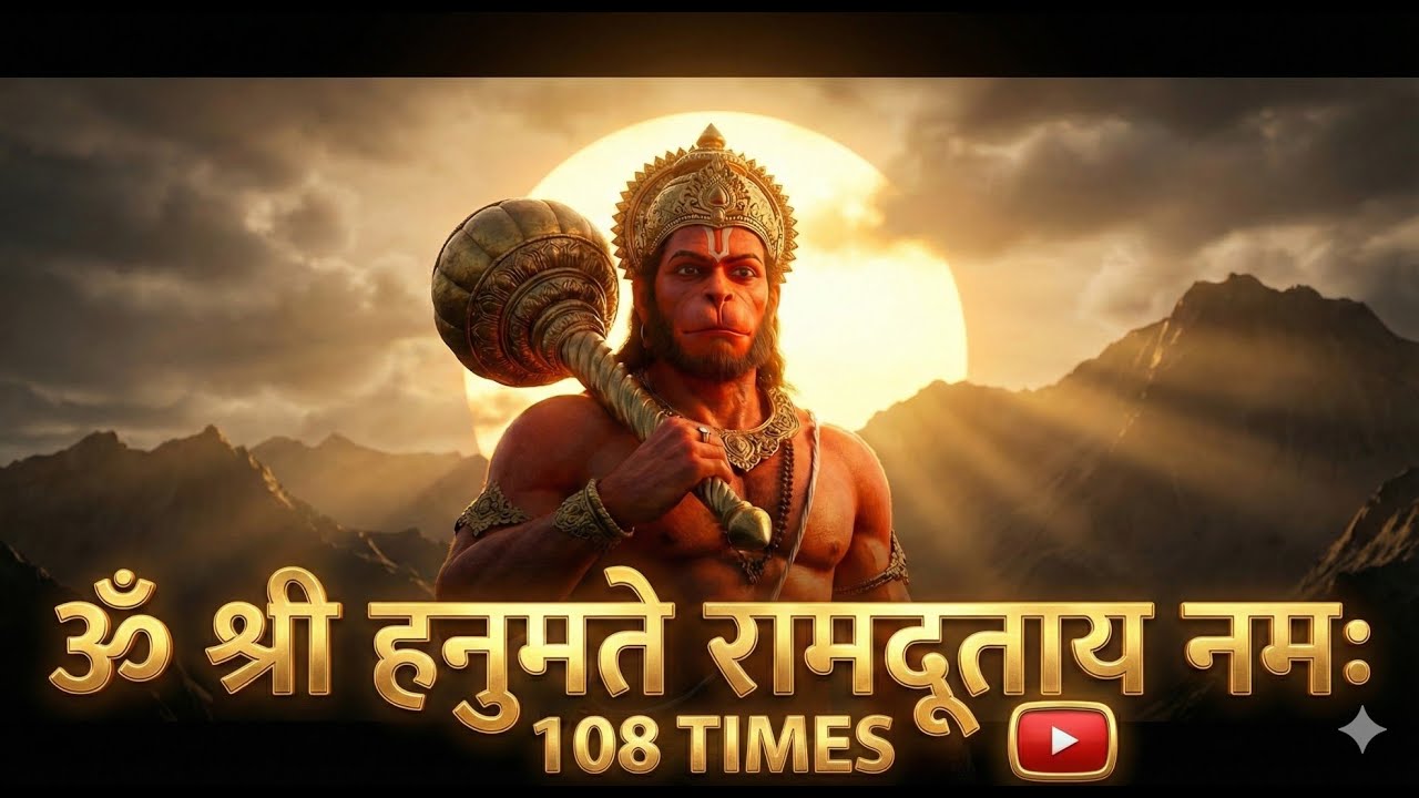 ॐ श्री हनुमते रामदूताय नमः॥ (108 बार जप)