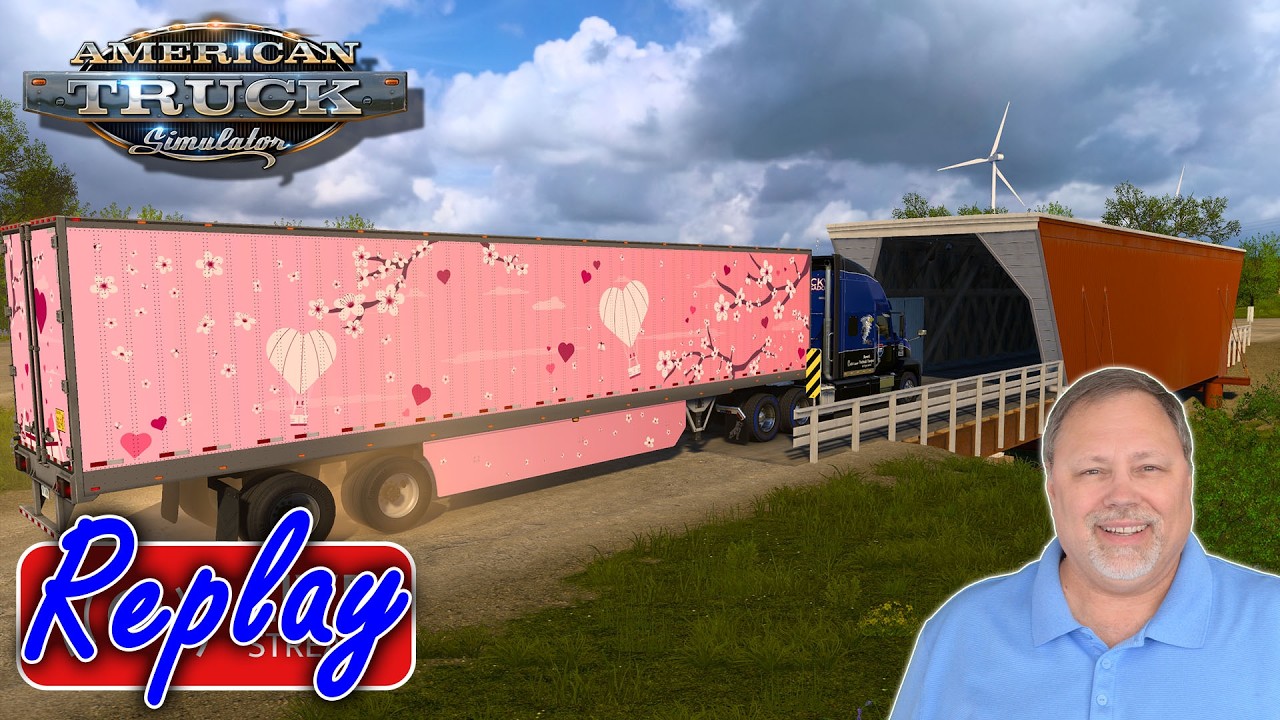 🔴Live!🔴 American Truck Simulator Final Hearts in Bloom Load