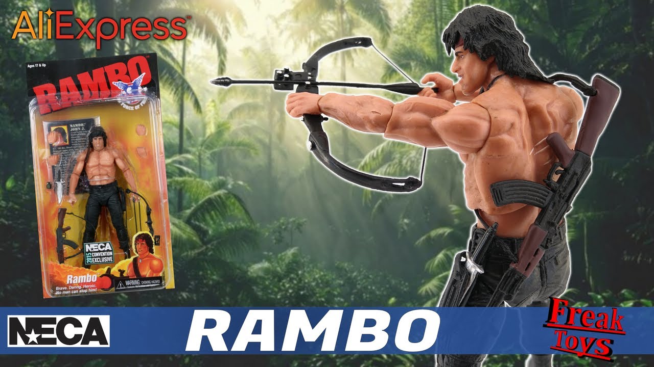 NECA Rambo - Czy warto kupować figurki na AliExpress?