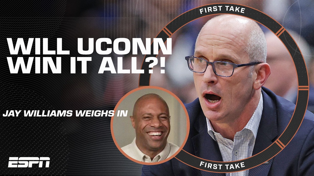 Jay Williams says UConn is &lsquo;the least talented team&rsquo; in the Final Four 😬 | First Take