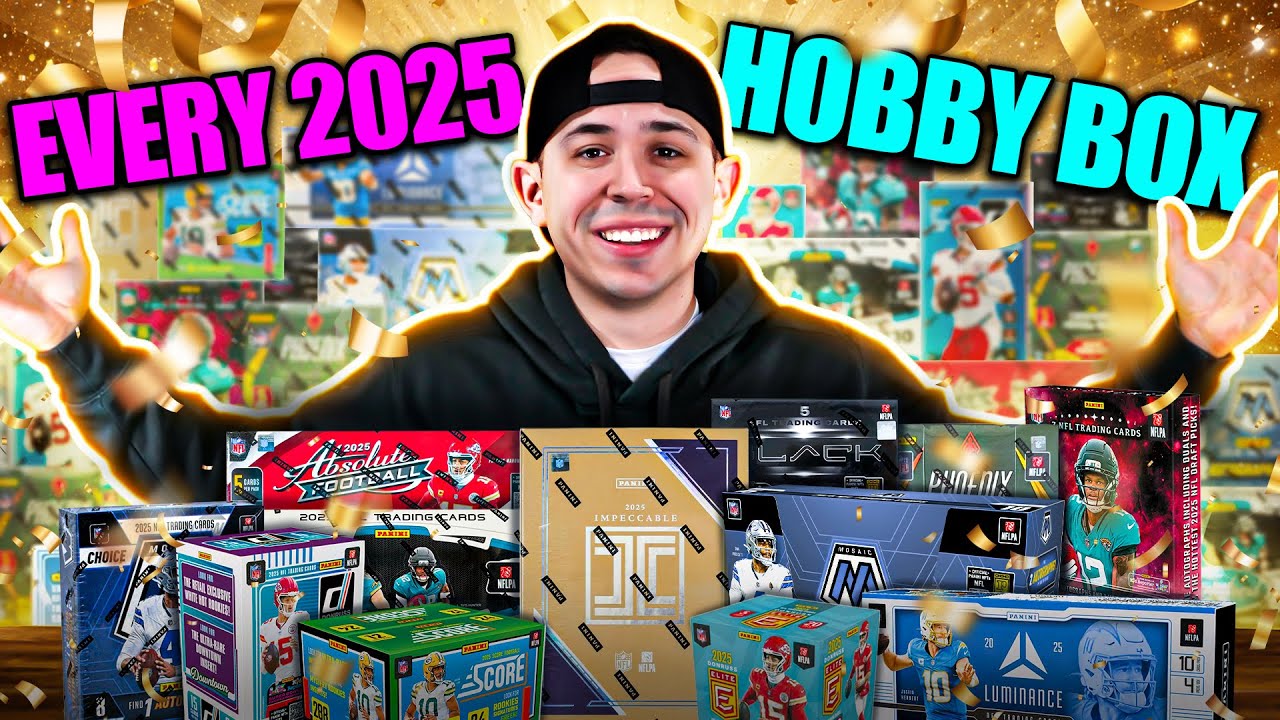 I Opened EVERY 2025 Football Hobby Box 😳 *CRAZY $5,000+ BREAK*