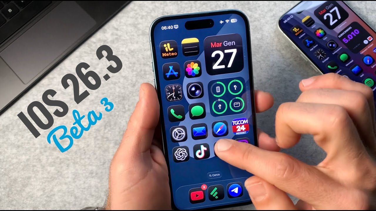iOS 26.3 Beta 3 Tutte le novità