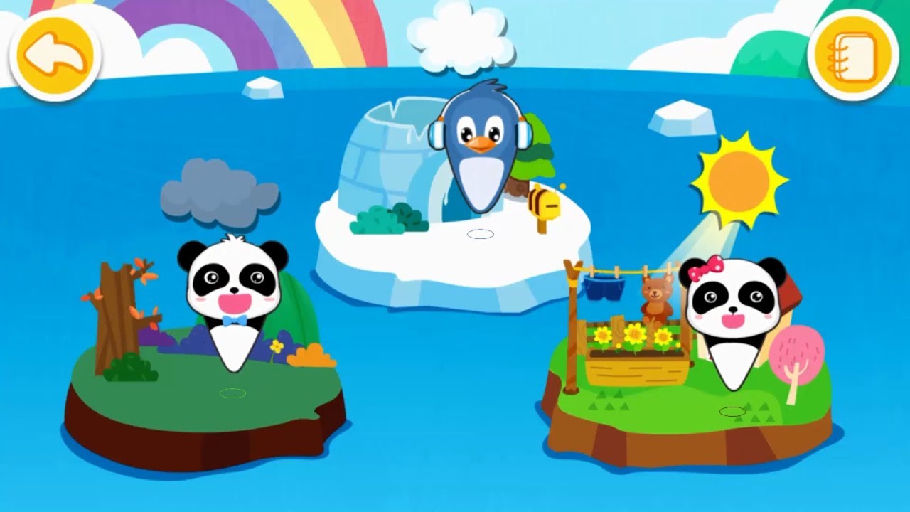 Baby Panda Learns Weather | How to Make an Igloo | Magical Weather | BabyBus Game